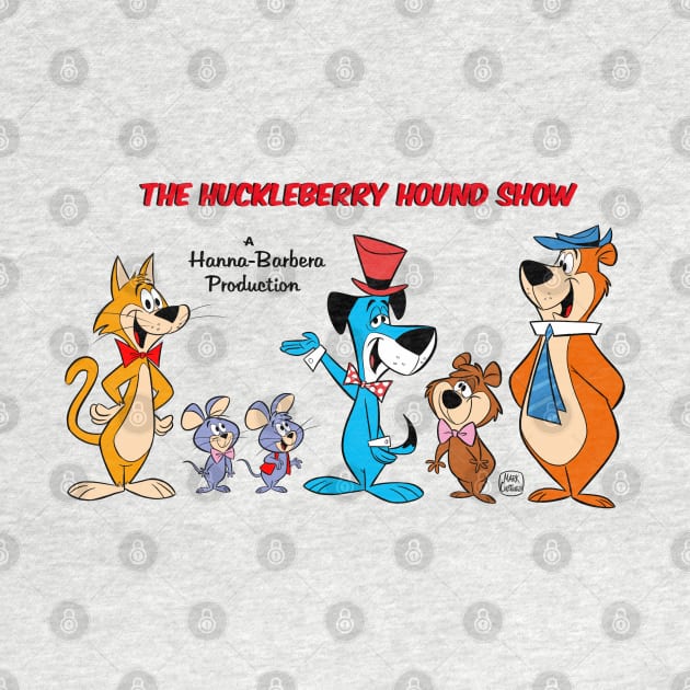 THE HUCKLEBERRY HOUND SHOW by markscartoonart62